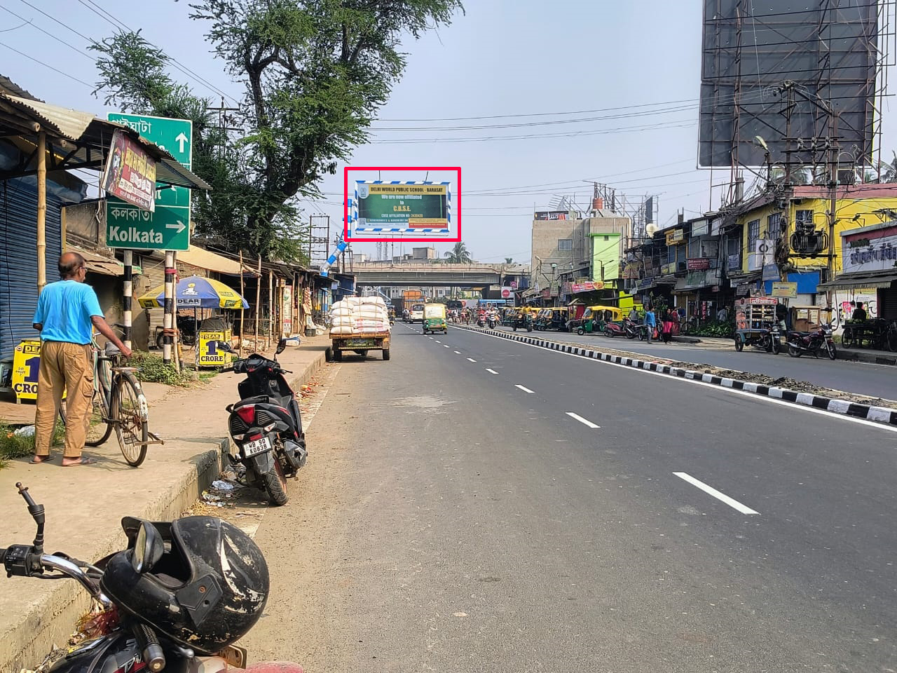 Jagulia More Monopole Both Side Way To Kanchrapara